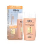 ضد آفتاب فیوژن واتر رنگی ایزدین – رنگ مدیوم (Isdin Fusion Water Color SPF 50 – Medium Tint)