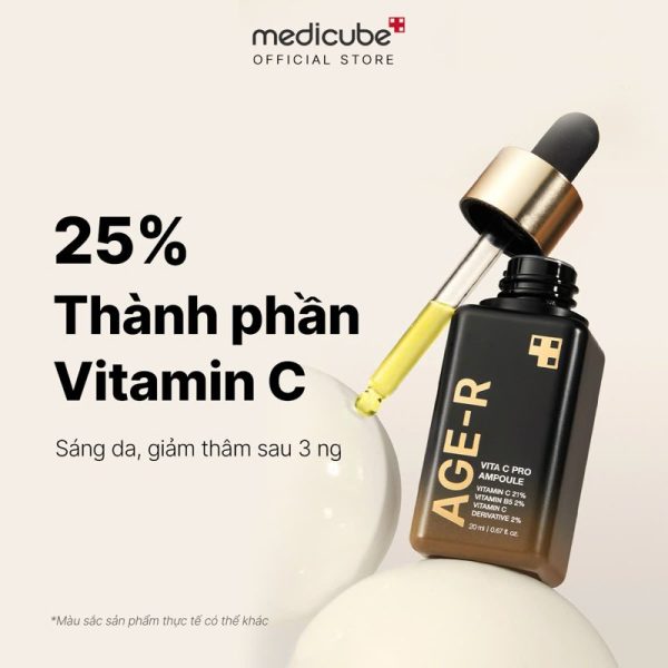 آمپول ویتامین سی مدیکیوب مدل AGE-R Vita C Pro Ampoule medicube حجم 20 میل - Image 2