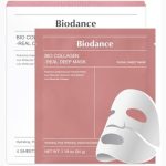 ماسک ورقه‌ای بیو کلاژن ریل دیپ بایودنس (صورتی) Biodance Bio-Collagen Real Deep Mask بسته ۴ عددی