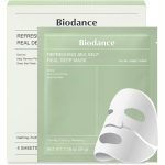 ماسک آرامش‌بخش بیو کلاژن بایودنس (سبز) Biodance Bio-Collagen Real Deep Calming Mask