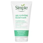 ژل شستشوی صورت سیمپل مدل “Age Resisting” (Simple Regeneration Age Resisting Facial