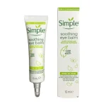 کرم دور چشم سیمپل رنگ سبز Simple Soothing Eye Balm