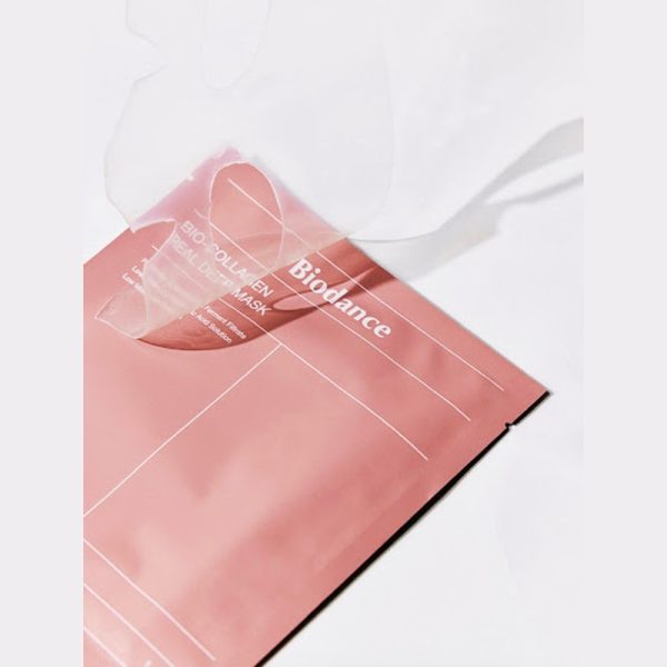 ماسک ورقه‌ای بیو کلاژن ریل دیپ بایودنس (صورتی) Biodance Bio-Collagen Real Deep Mask - Image 3
