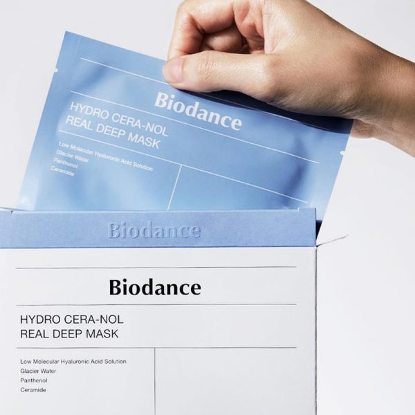 ماسک بیو کلاژن آبرسان عمیق بایودنس (آبی) Biodance Bio-Collagen Real Deep Moisture Mask - Image 3