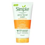 ژل شستشوی صورت ویتامین C سیمپل  Simple Protect ‘N’ Glow Vitamin C Glow Facial Wash