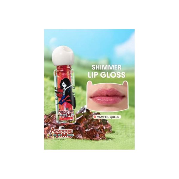 لیپ گلاس درخشان شیگلم مدل Heroes Only سری Adventure Time حجم ۲.۶۳ گرم  SHEGLAM Heroes Only Shimmery Lip Gloss – Adventure Time Edition 2.63g - Image 2