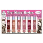 ست رژ لب مایع مینی دبالم مدل Meet Matt(e) Hughes حجم ۷.۲ میلی‌لیتر – نسخه شماره ۶  The Balm Meet Matt(e) Hughes Long Lasting Mini Liquid Lipsticks – Vol. 6 – 6 PCS