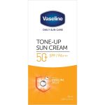 ضد آفتاب کرمی وازلین مدل Vaseline Tone-Up Sun Cream SPF50+ PA+++ – حجم ۵۰ میلی‌لیتر