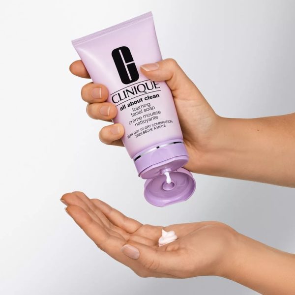 فوم شستشوی کلینیک مدل Clinique All About Clean (بنفش) - Image 2