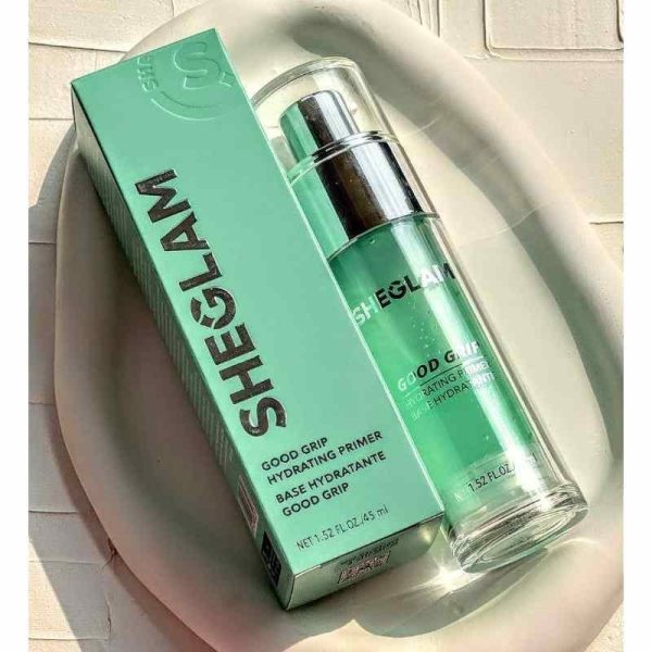 پرایمر آبرسان و تثبیت‌کننده آرایش شیگلم مدل Good Grip حجم ۴۵ میلی‌لیتر SHEGLAM Good Grip Hydrating Primer - Image 2