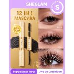 ریمل دو سر شیگلم مدل ۲۴K طلایی  SHEGLAM All-In-One 24K Multi-Effect Mascara - Image 2
