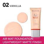 کرم پودر مات بورژوا مدل Always Fabulous Air Mat شماره 02 رنگ Vanilla حجم ۳۰ میلی‌لیتر  Bourjois Always Fabulous Air Mat Foundation 24H – Shade 02 Vanilla – 30ml - Image 2