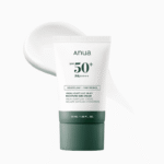 کرم ضد آفتاب مرطوب و ابریشمی آنوا با عصاره هارتلیف و پانتنول SPF50+ Anua Heartleaf Silky Moisture Sun Cream SPF50+ PA++++