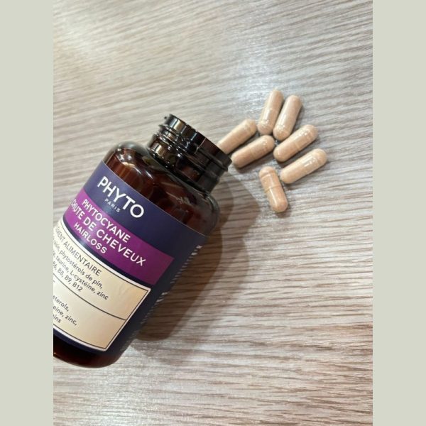 قرص ضد ریزش مو فیتو مدل Phytocyane مخصوص ریزش موی ارثی و وابسته به سن - Image 2