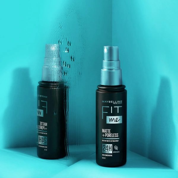 اسپری فیکس میبلین مدل maybe line Fit Me Matte + Poreless حجم ۱۰۰ میل - Image 2