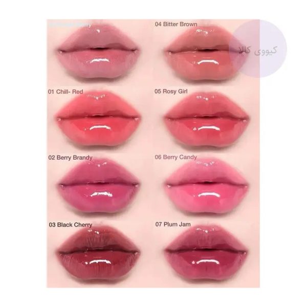 تینت لب آبرسان و براق تیرتیر مدل Watersism Glow Tint  TIRTIR Watersism Glow Tint - Image 2