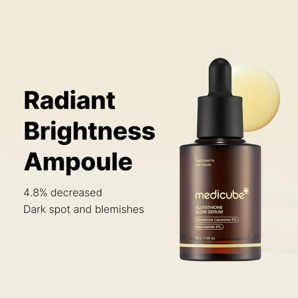 سرم روشن‌کننده و شفاف‌کننده مدیکیوب مدل medicube Glutathione Glow حجم ۳۰ گرم - Image 2