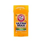 مام ضدتعریق صابونی آر اند همر مدل Ultra Max رایحه Fresh وزن ۷۳ گرم Arm & Hammer Ultra Max Antiperspirant Deodorant Fresh