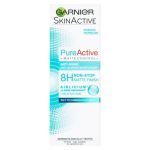 کرم مات‌کننده گارنیر مدل پیور اکتیو مناسب پوست چرب Garnier Pure Active Matte Control Daily Moisturiser حجم ۵۰ میل
