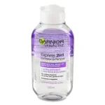 پاک‌کننده آرایش چشم دوفاز گارنیر مدل Express 2in1 مناسب آرایش ضدآب Garnier SkinActive Express 2in1 Eye Make-Up Remover حجم ۱۲۵ میل