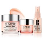 پک آبرسان ۳ تکه کلینیک مدل Moisture Surge Clinique (ژل ۱۲۵ میل + اسپری ۳۰ میل + کرم دور چشم ۵ میل)