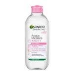 میسلار واتر صورتی گارنیه مخصوص پوست حساس حجم ۴۰۰ میل (Garnier Micellar Cleansing Water Sensitive Skin 400ml)