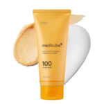 شوینده تونینگ کوجیک اسید و زردچوبه مدیکیوب ۱۲۰ گرمی Medicube Kojic Acid Turmeric Toning Cleanser 120 g