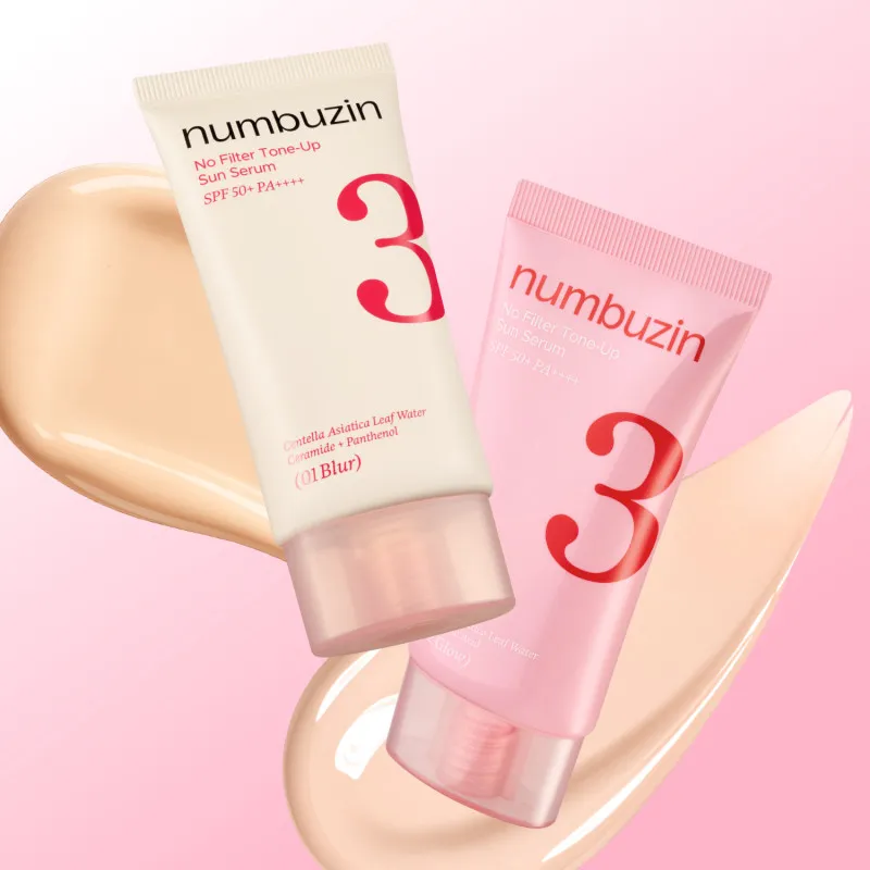 tn317785605524148fa50a76ccb6 سرم ضدآفتاب نامبوزین نو فیلتر تون آپ numbuzin No Filter Tone-Up Sun Serum SPF50+ PA++++ (01 Blur) - Image 1