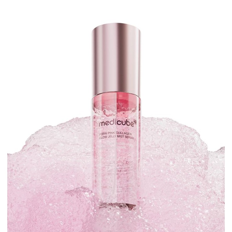 IMG_7509 سرم/میست ژلهای صورتی PDRN و کلاژن مدیکیوب MEDICUBE PDRN Pink Collagen Glow Jelly Mist Serum – 100ml - Image 1