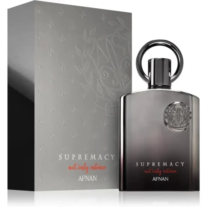 IMG_7595 ادکلن سوپریماسی نات اونلی ۱۰۰ میل Afnan Supremacy Not Only Intense Eau De Parfum 100ml - Image 1