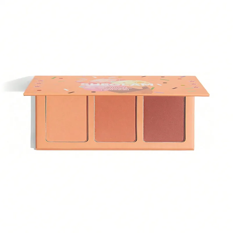 17168837736a25f6a2abd289cbdff57f5846a8a5c4 رژگونه سهتایی شیگلم – Sheglam Sweet Cheeks Blush Trio – Private Cabana - Image 1
