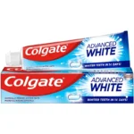 خمیر دندان سفیدکننده کلگیت مدل Advanced White حجم 100 میلی‌لیتر    Colgate Advanced White Whitening Toothpaste 100ml