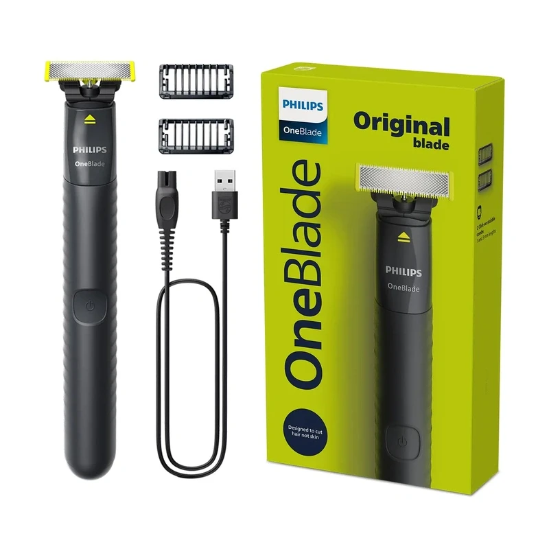 philips-one-blade-hybrid-rimmer-shaver-masokala ماشین اصلاح Philips OneBlade Trimmer & Shaver - Image 1