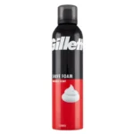 فوم اصلاح ژیلت قرمز حجم ۲۰۰ میلی‌لیترGillette Red Shaving Foam 200ml