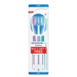 مسواک ۳ عددی سنسوداین مدل Sensodyne Sensitive 3-Pack