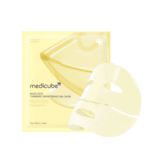 ماسک ژلی روشن‌کننده مدیکیوب مدل Kojic Acid Turmeric Brightening Gel Mask وزن 28 گرم