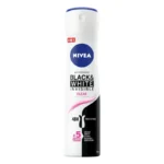 اسپری ضدتعریق زنانه نیوآ مدل Black & White Invisible حجم 150 میلی‌لیتر  NIVEA Women Black & White Invisible Anti-Perspirant Spray 150ml