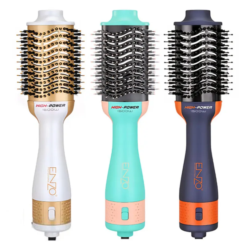 1-10 سشوار برس حرارتی ۳ کاره انزو مدل EN-4134ENZO Professional 3-in-1 Hot Air Brush Styler EN-4134 - Image 1