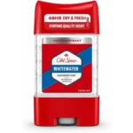 مام ضدتعریق ژلی مردانه اولد اسپایس مدل Whitewater (وایت واتر) حجم 70 میلی‌لیتر  Old Spice Whitewater Clear Gel Antiperspirant Deodorant Stick 70ml