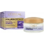 کرم شب آبرسان و ماسک شبانه پرکننده خطوط لورآل پاریس Hyaluron Expert حجم ۵۰ میلی‌لیترL'Oréal Paris Hyaluron Expert Night Cream Mask 50ml