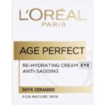 کرم دور چشم ضدچروک و سفت‌کننده لورآل پاریس Age Perfect حجم ۱۵ میلی‌لیتر L'Oréal Paris Age Perfect Eye Cream 15ml