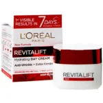 کرم روز آبرسان و ضدچروک لورآل پاریس Revitalift Hydrating Day Cream حجم ۵۰ میلی‌لیتر L'Oréal Paris Revitalift Hydrating Day Cream 50ml