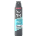 اسپری مردانه داو Men+Care Clean Comfort 250 میل