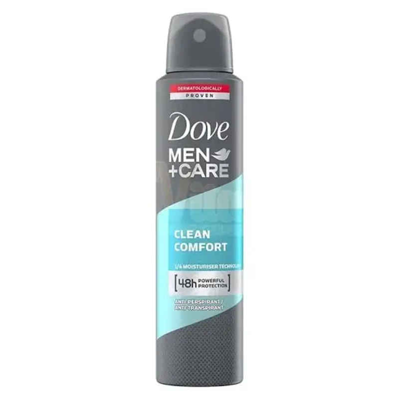 dzxcvxz اسپری مردانه داو Men+Care Clean Comfort 250 میل - Image 1