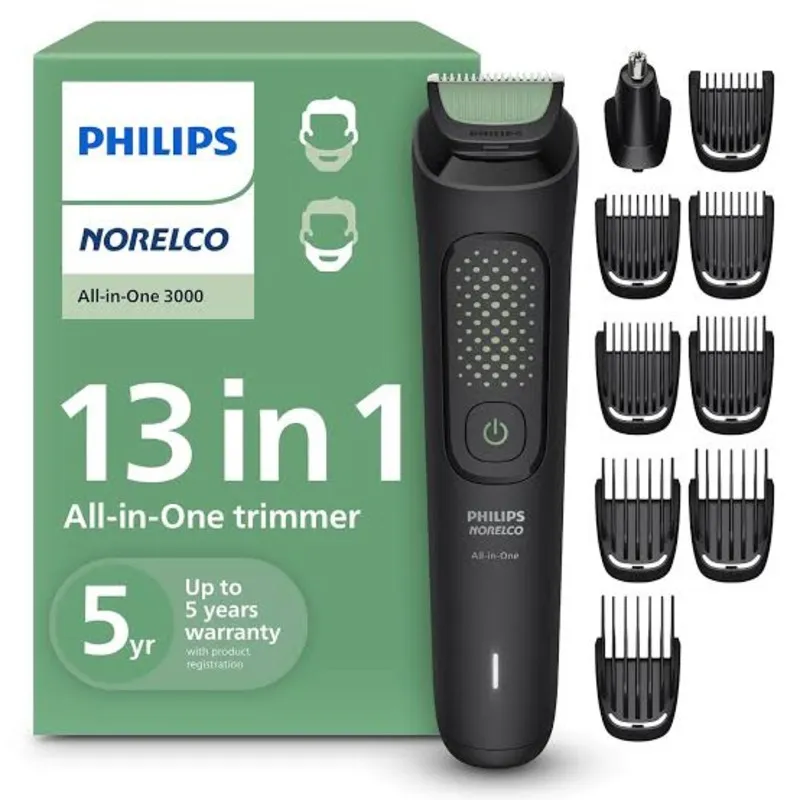fghfgh ماشین اصلاح چندکاره فیلیپس ۱۳ کاره مدل Philips All-in-One Trimmer 5000 Series – 13 in 1 Trimmer - Image 1