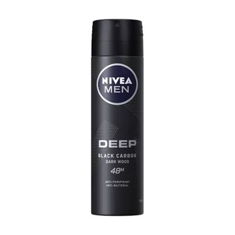 images اسپری ضدتعریق مردانه نیوآ مدل Deep Darkwood حجم 150 میلیلیتر NIVEA MEN Deep Darkwood Anti-Perspirant Spray 150ml - Image 1