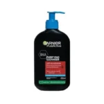 ژل شستشوی صورت گارنیر پیور اکتیو حجم 250 میلی‌لیتر Garnier SkinActive Pure Active Purifying Gentle Cleanser 250ml