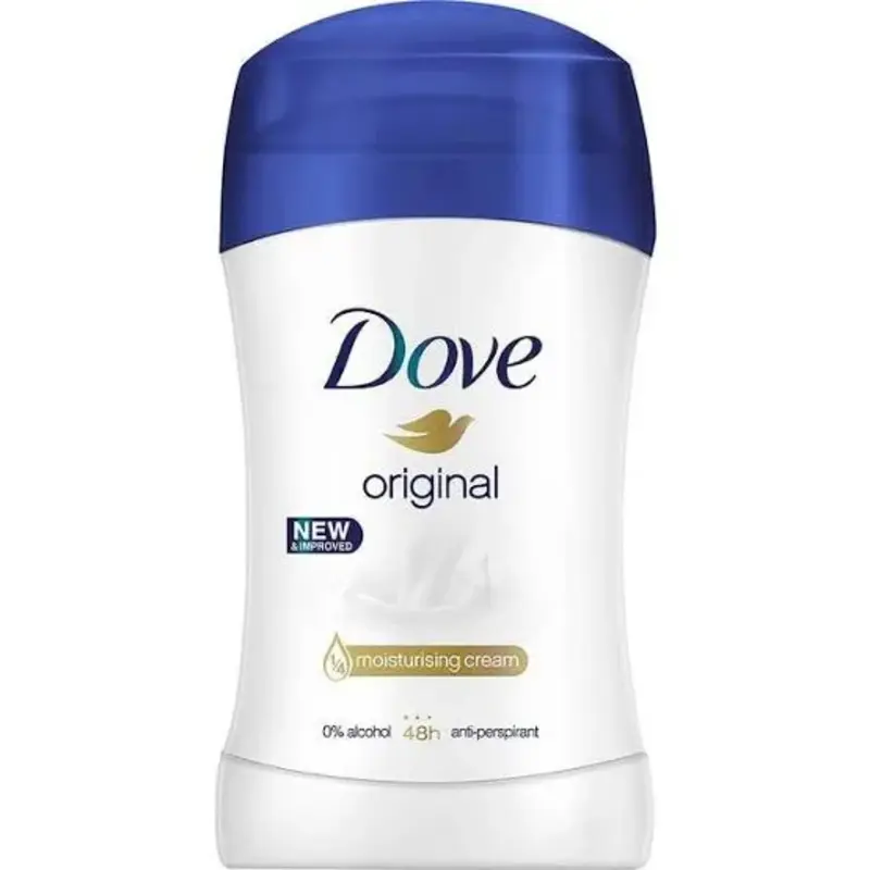imagesیبل - 1K JPEG مام ضدتعریق صابونی داو مدل Original (اورجینال) حجم 50 میلیلیتر Dove Original Antiperspirant Deodorant Stick 50ml - Image 1