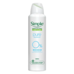 اسپری خوشبوکننده سیمپل Pure Deodorant 0% Aluminium 250 میل